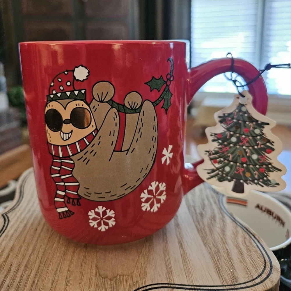 Slothing Through The Snow Mug by Sheffield Home